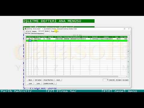Datasoft Defter Beyan Sistemi - Binek Otomobil Giderleri eğitim videosu önizlemesi