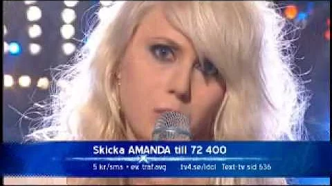 Amanda Jenssen - Hallelujah (Idol 2007) Bara lten