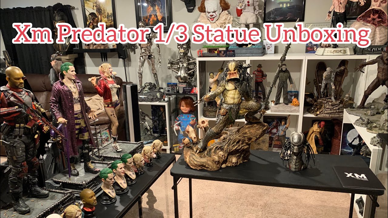 Xm Studios Predator 1:3 Statue Unboxing - YouTube