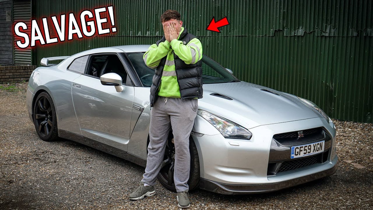 THIS GUY SOLD ME A CHEAP SALVAGE GTR!