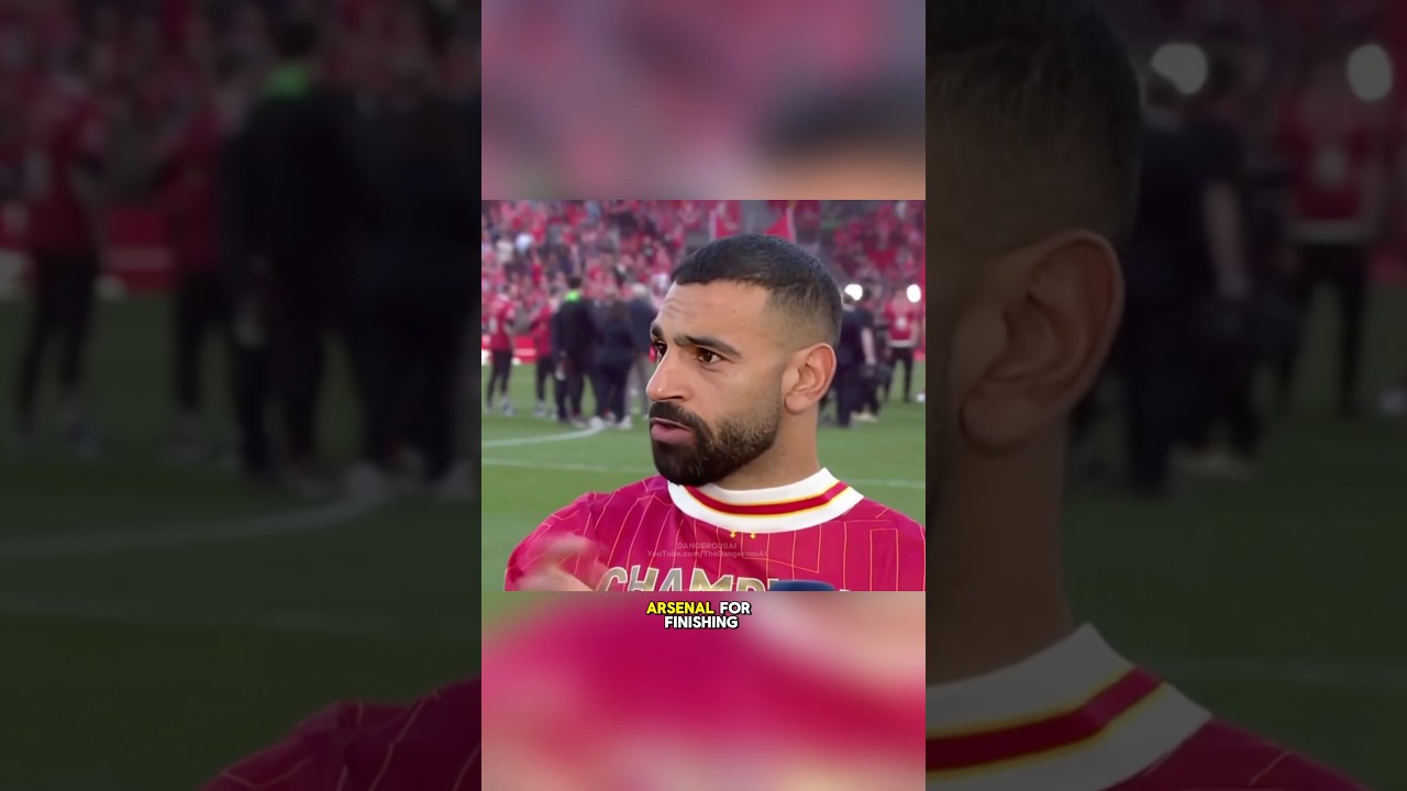 20 super hot slot Mo Salah REACTS to Liverpool winning EPL Title with Arne Slot 🥹