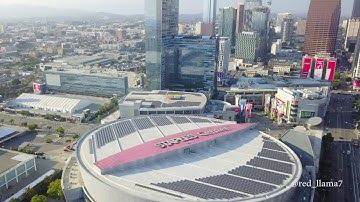 Staples Center Drone