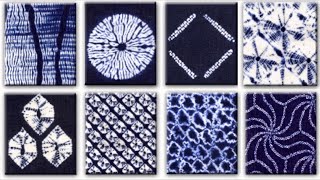 Faux Japanese Shibori Cloth