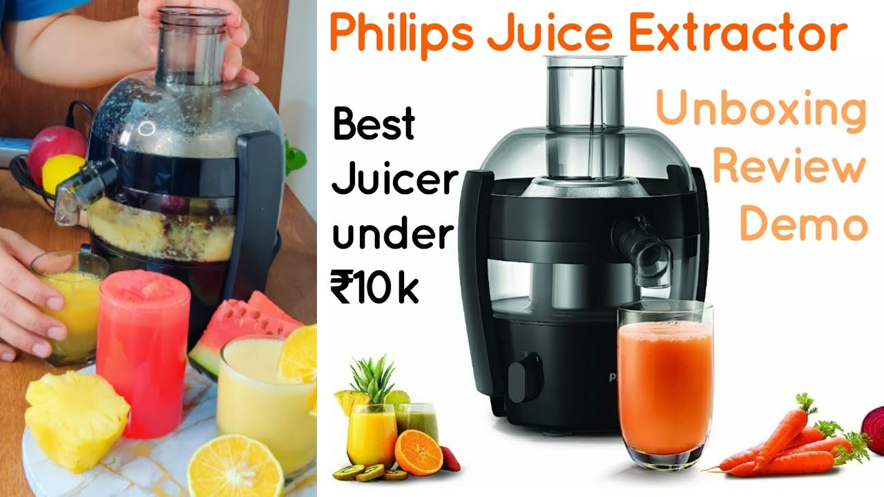 Philips Viva Collection 1.5-Litre 500W Juicer review & demo , fruit Juicer under 10000 - YouTube