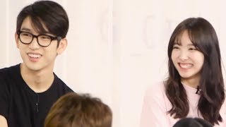 twice nayeon and got7 jinyoung moments pt2