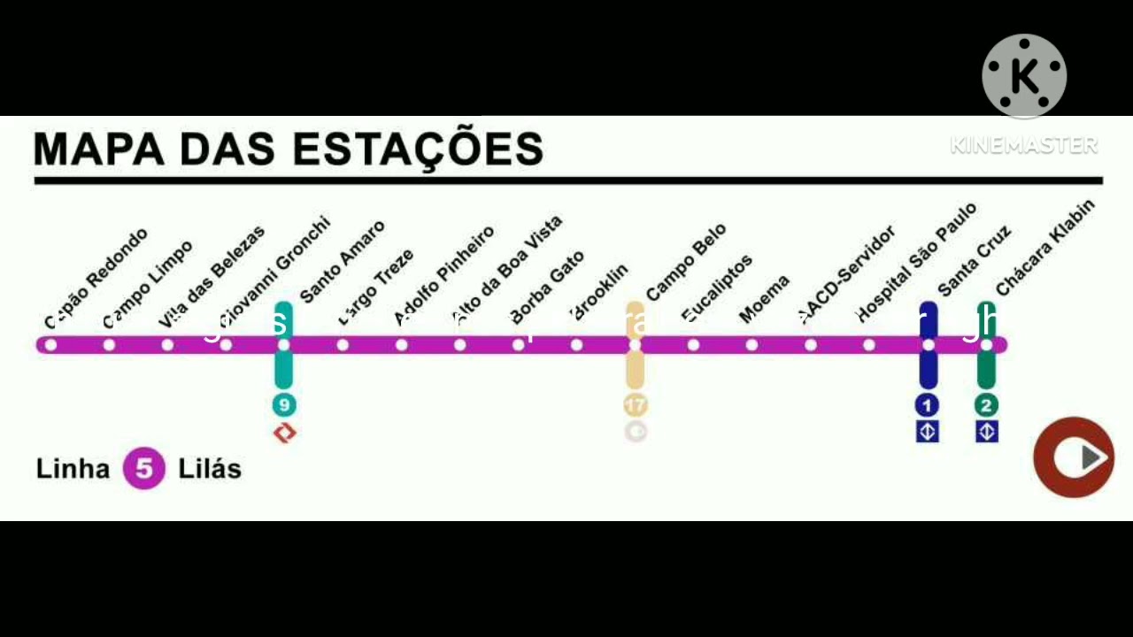 aviso sonoros linha 5 lilás via mobilidade