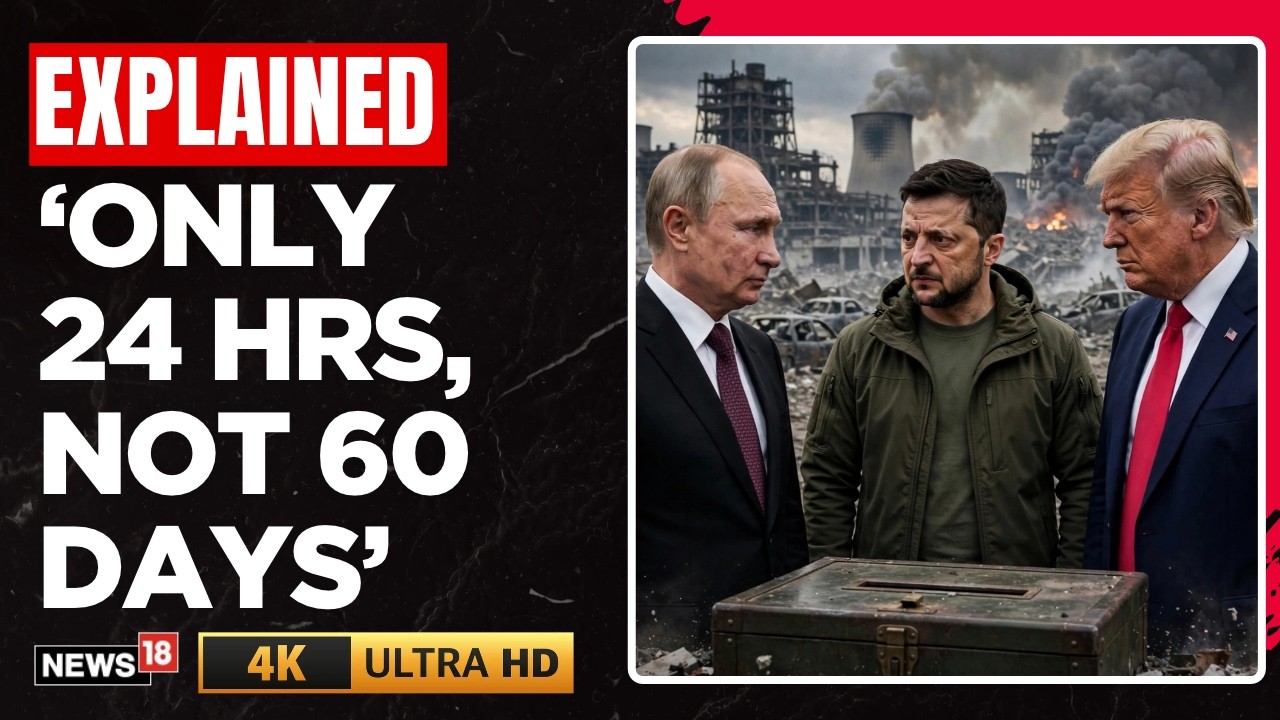 Ukraine’s Ceasefire Sabotaged? Putin, Zelensky & Trump Clash
