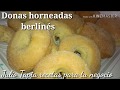 Donas horneadas cero grasa berlinés horneados para negocio super fácil y rápido