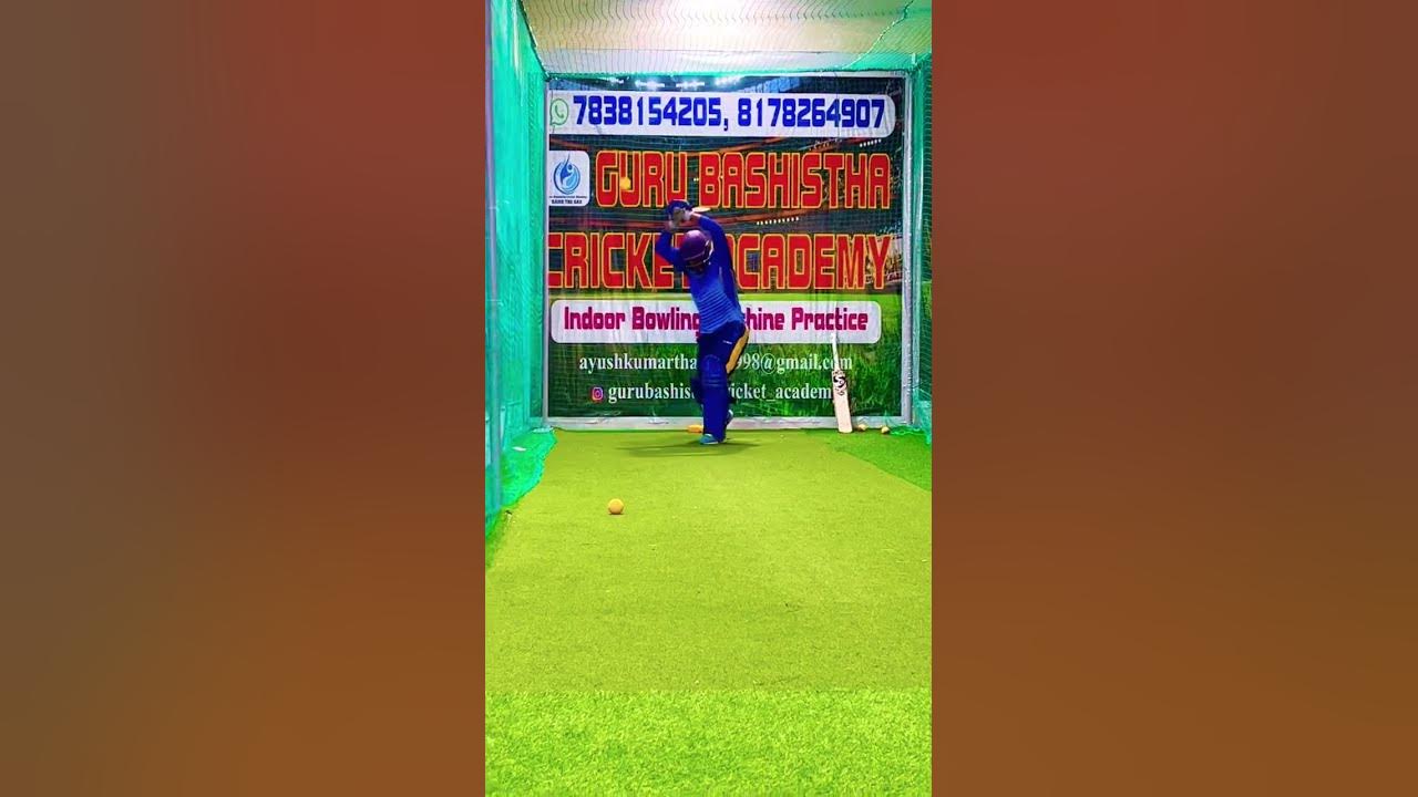 indoor bowling machine practice in delhi YouTube
