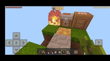 I survived 100 days on Skyblock in crafting and building (part 1)