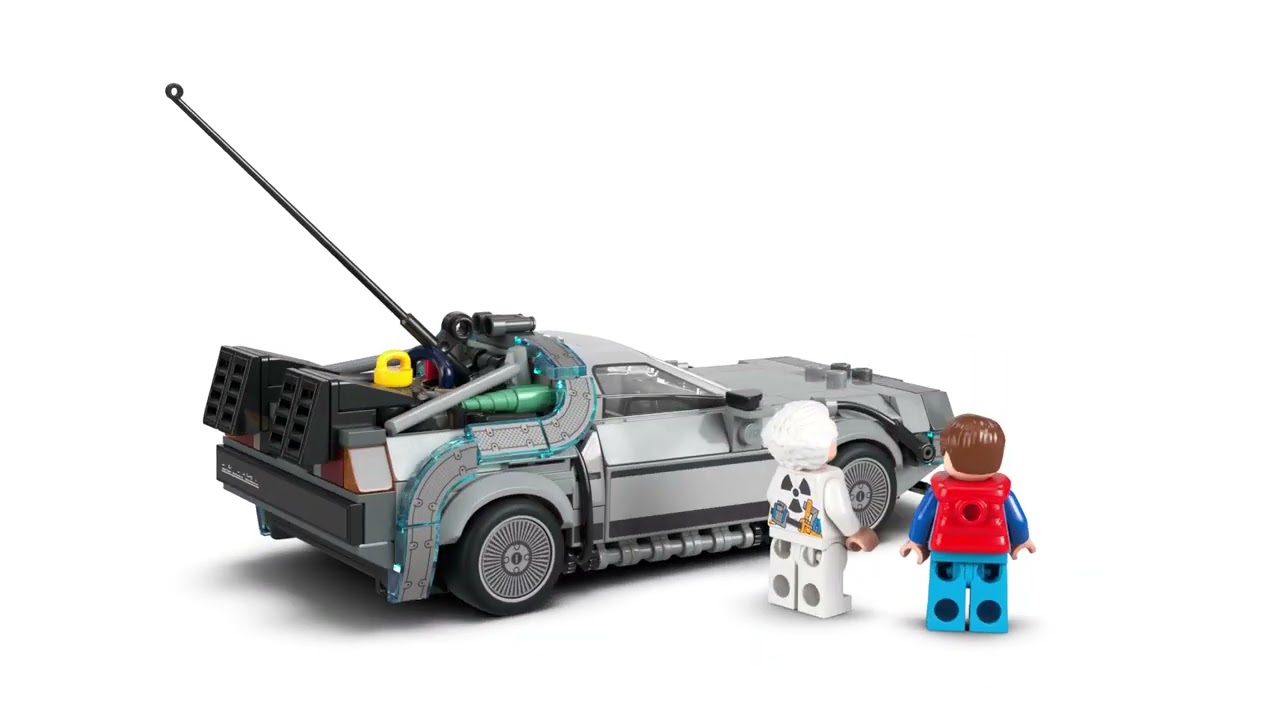 LEGO Speed Champions Geleceğe Dönüşten Zaman Makinesi 77256