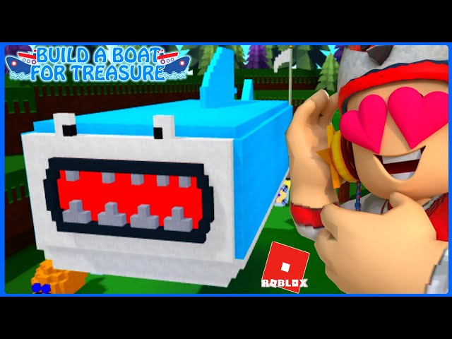 Levando pessoas aleatórias pro tesouro #buildaboatfortreasure #roblox