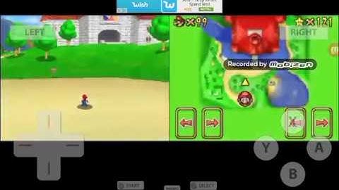 How To Crash Super Mario 64 Ds with cheat codes