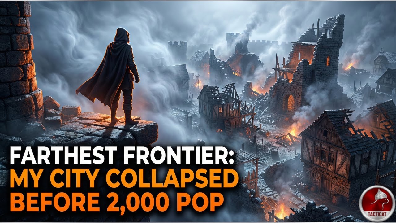 Farthest Frontier: My City Collapsed Before 2,000 Pop