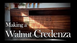 Credenza and End Table Building Process by Doucette and Wolfe Furniture Makers