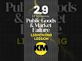 IB Economics 2.9: Public Goods & Market Failure - The Free Rider Problem #ibeconomics #economics
