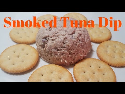 Smoked Tuna Dip - Halloween Edition