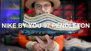 【最速レビュー:ペンドルトン97】NIKE by you でオーダーした97が本日到着しました♡可愛すぎます。。【PENDLETON×air max 97】【エアマックス97】【スニーカー】