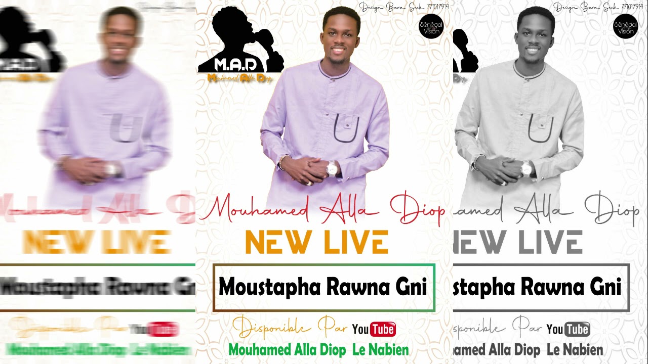 Le Nouveau live de Mouhamed Alla Diop Qui Fait Le Buzz   Moustapha Rawna Gni
