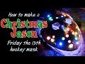 How to Make a "Christmas Jason" Mask - Friday the 13th DIY Tutorial