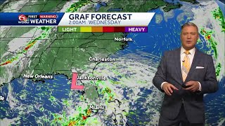 Tracking the tropics and increasing rain chances in your New Orleans weather forecast