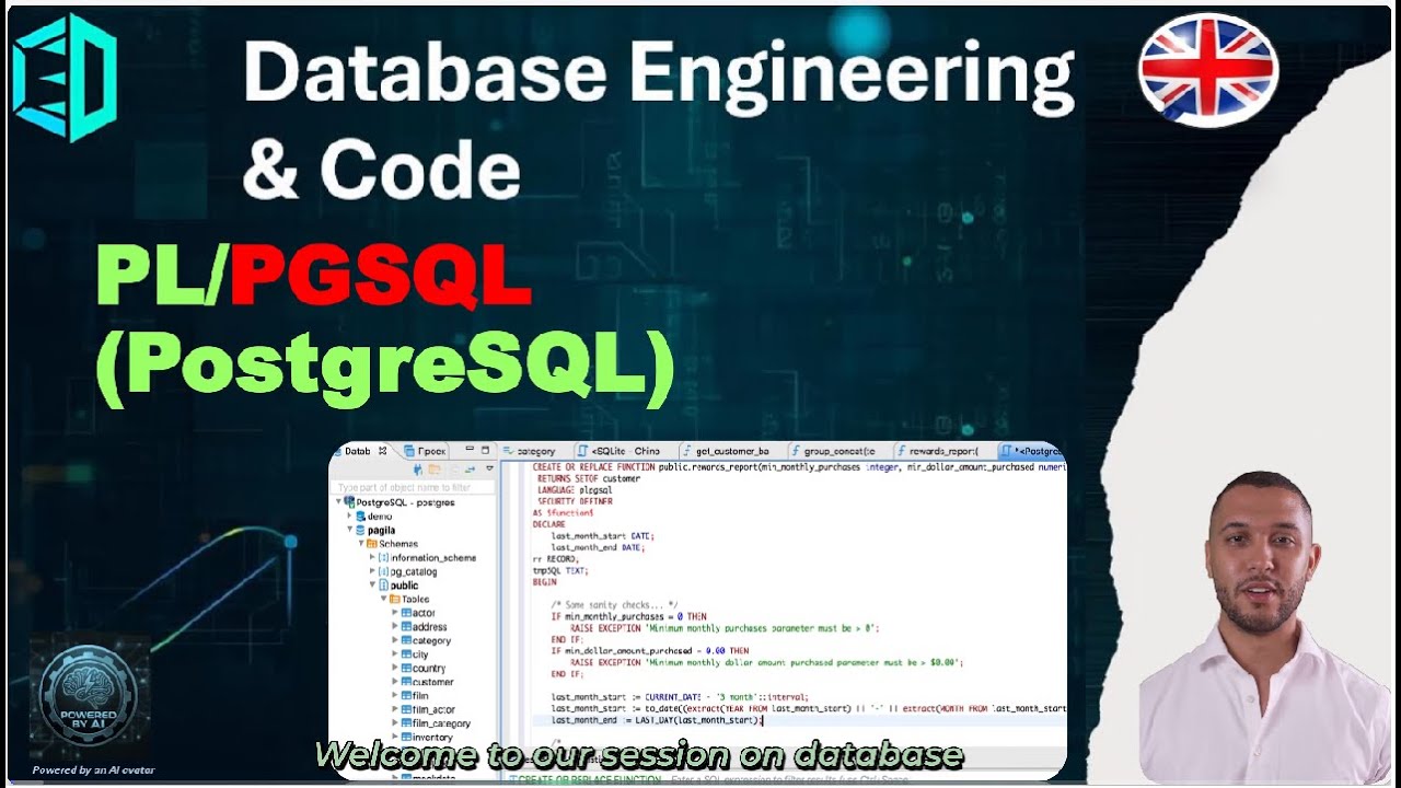 Become a PL/pgSQL Expert ⚡ Functions, Loops, Exceptions & More - YouTube