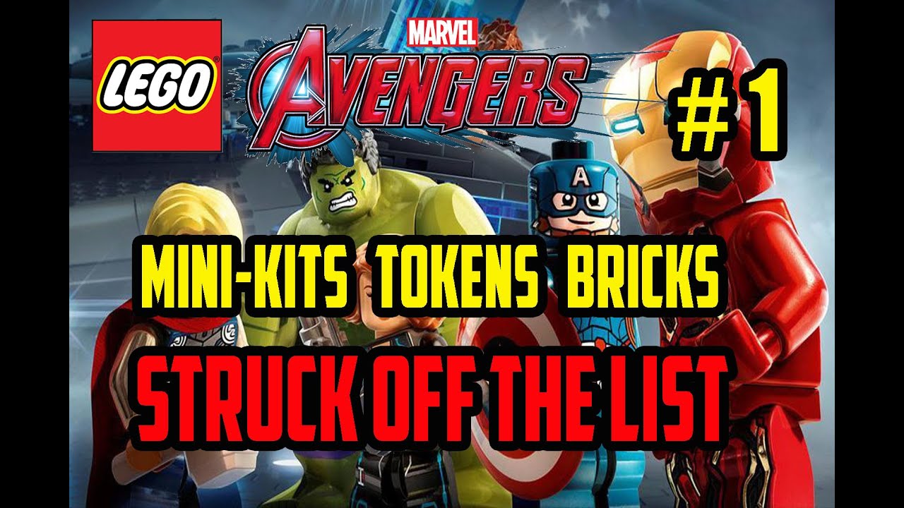 LEGO Marvel Avengers - Anger Management - Kits Tokens Bricks -