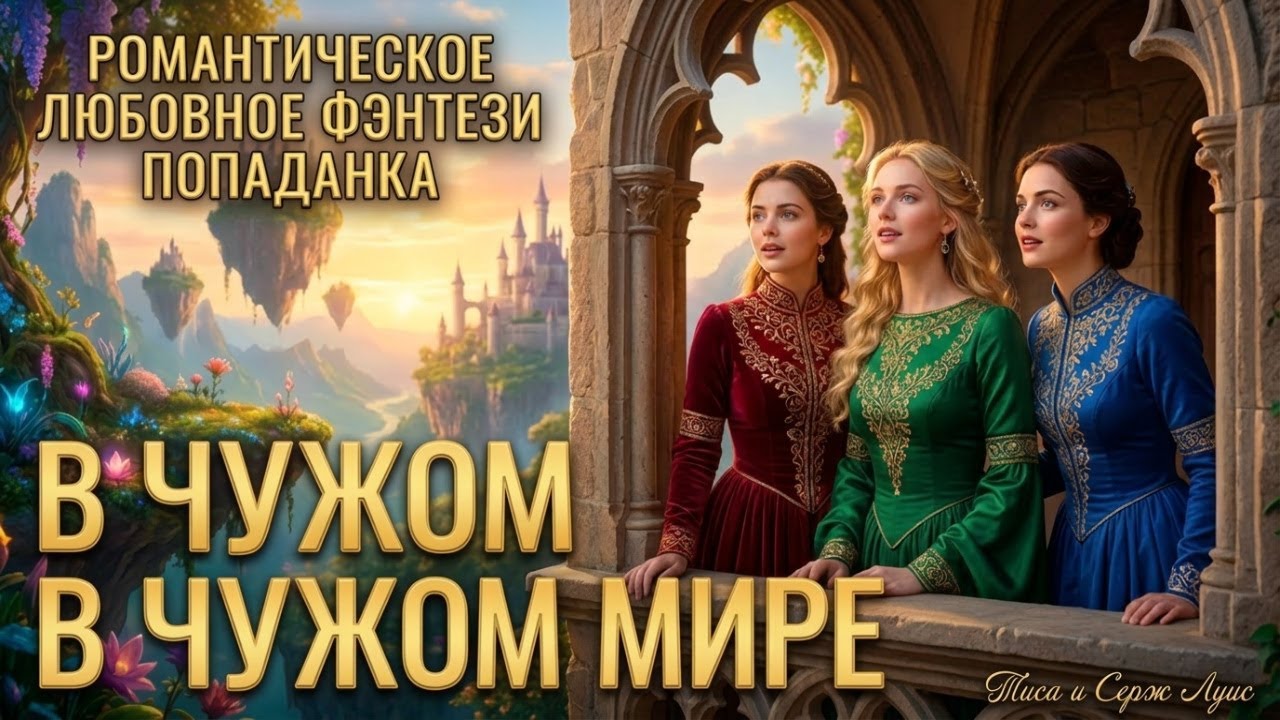 ТРИ ДЕВИЦЫ ПОД ОКНОМ — Попаданки в другие миры / Бытовое Фэнтези (Аудиокнига полная)