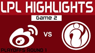 WBG vs IG Highlights Game 2 R1 LPL Spring Playoffs 2024 Weibo Gaming vs Invictus Gaming by Onivia