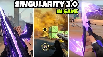 Valorant New "Singularity 2.0" Skin Bundle In Game Showcase