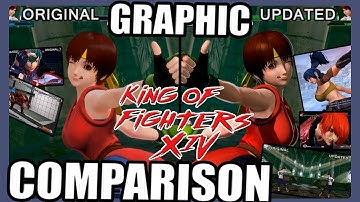King of Fighters XIV Graphic Update Comparison