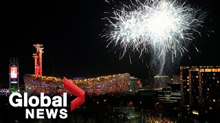 Beijing Olympics 2022 opening ceremony ends with dazzling fireworks display