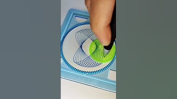 Satisfying with Unboxing Spirograph Drawing Kit，Creative Educational Stationery, #unboxing #toys