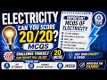 Can You Beat This Electricity Quiz? ⚡ 20/20 Science MCQs#jkssb