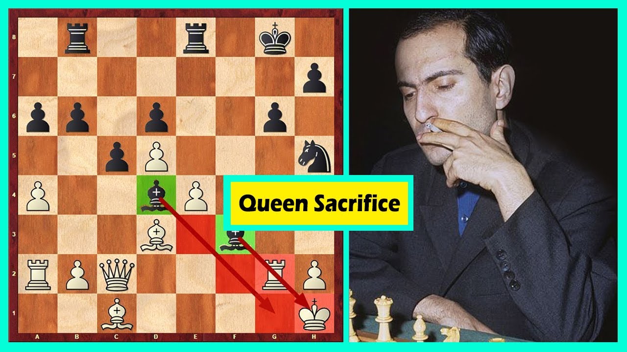 Mikhail Tal's First Queen Sacrifice
