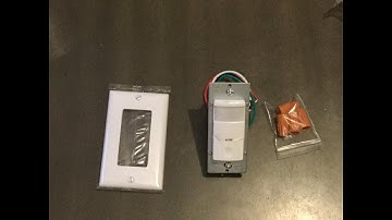 Easy Motion Activated Light Switch Install