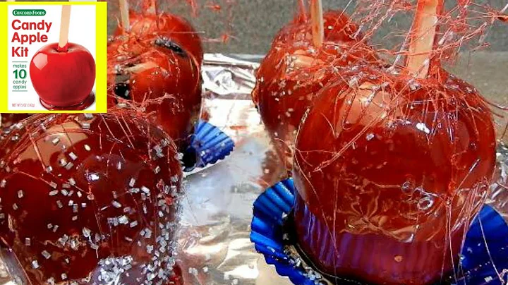 How To Make Concord Foods Candy Apple Kit |  Delicious Red Candy Apples