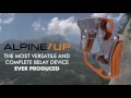 ALPINE UP English Revolutionary belay rappel device from Climbing Technology