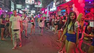 [4k]SOI 6 PATTAYA Saturday Night Life November.5.2023 Weekend