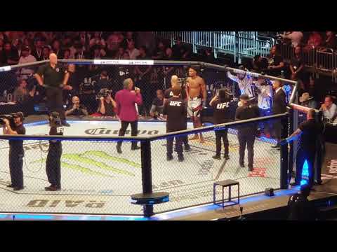Bruce Buffer Main Event Ring Introductions from UFC Orlando Stephen Wonderboy Thompson Kevin Holland
