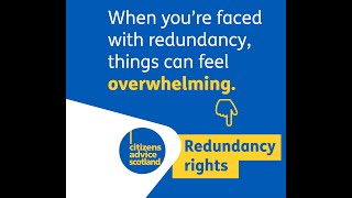 Check if your redundancy is fair