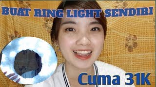 CARA MEMBUAT RING LIGHT MURAH MERIAH || Stefanie Ardelia screenshot 4