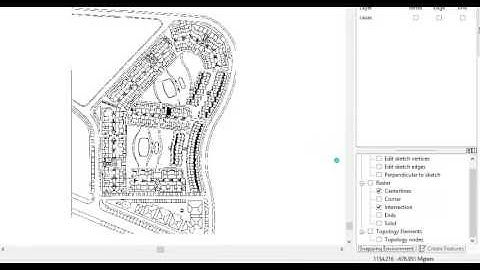 vectorizacion con acompañamiento de ArcScan en ArcMap