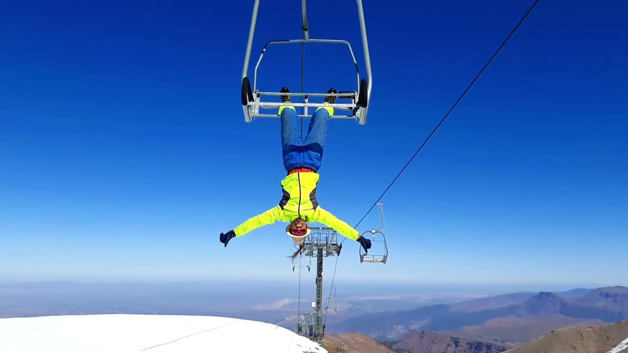 أروع تجربة في الثلوج: التزلج على قمة أوكايمدن⛷️