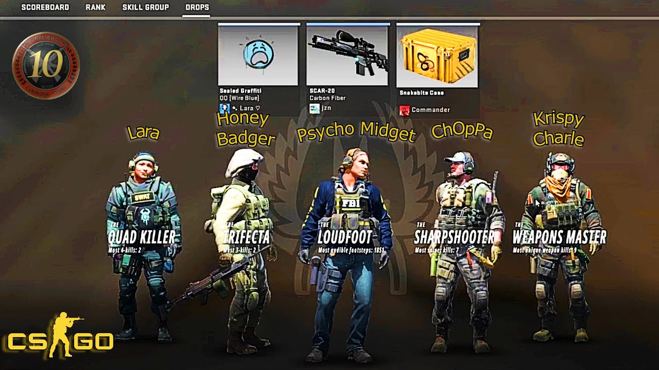 CS:GO Highlights | ft. Honey Badger and Krispy Charle - YouTube