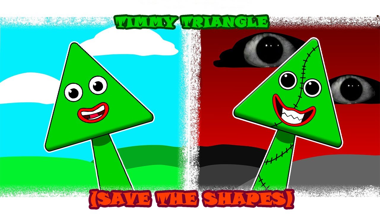 My Sprunki OC: Timmy Triangle (from Save The Shapes)