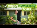 A Complete Urban Homestead Tour | Communal Simple and Sustainable Living