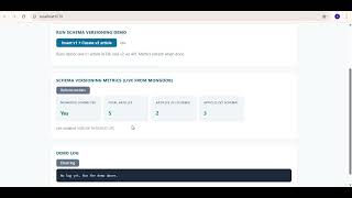 Day 18: Implementing Schema Versioning. #mongodb #schema #request #nosql