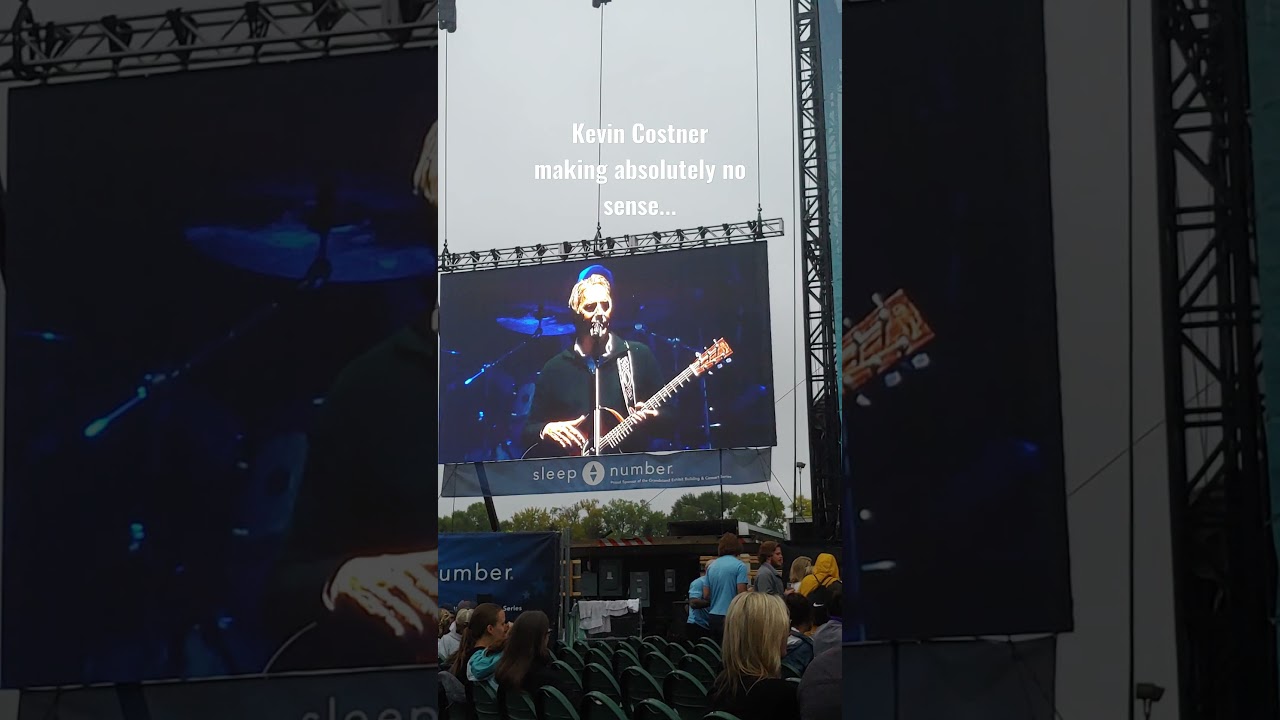 Kevin Costner Concert Cringe #minnesotastatefair #kevincostner #minnesota #cringe #concert #comedy