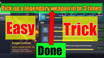 Pick up a legendary weapon in br 3 times | easy Trick
